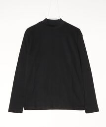 Beno | マイクロスムース セミハイネック モックネック カットソー ロングスリーブTEE ロンT(Tシャツ/カットソー)