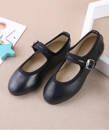 Shoes in Closet | 《キッズ 》ストラップ付 ラウンドトゥ フラットバレエシューズ  7442K(バレエシューズ)