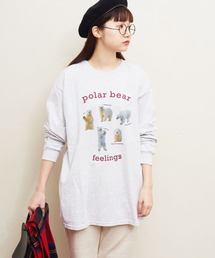 fig Ｌondon | polar bear long sleeve(Tシャツ/カットソー)