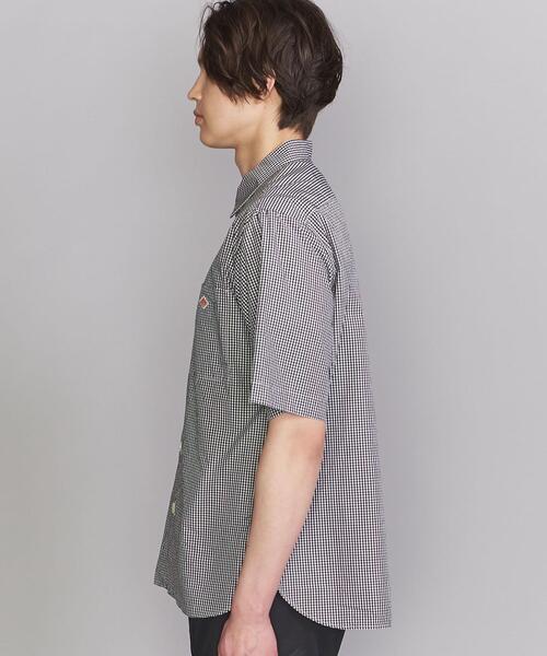 DANTON（ダントン）の「＜DANTON（ダントン）＞ LOGO S/SHT GM/シャツ（シャツ/ブラウス・メンズ・ブラック・38/40）」の3枚目の写真