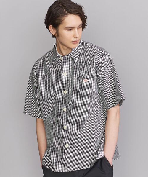 DANTON（ダントン）の「＜DANTON（ダントン）＞ LOGO S/SHT GM/シャツ（シャツ/ブラウス・メンズ・ブラック・38/40）」の5枚目の写真