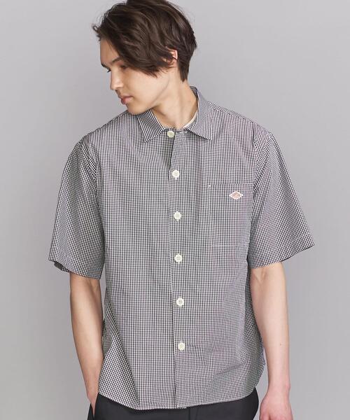 DANTON（ダントン）の「＜DANTON（ダントン）＞ LOGO S/SHT GM/シャツ（シャツ/ブラウス・メンズ・ブラック・38/40）」の6枚目の写真