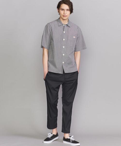 DANTON（ダントン）の「＜DANTON（ダントン）＞ LOGO S/SHT GM/シャツ（シャツ/ブラウス・メンズ・ブラック・38/40）」の7枚目の写真