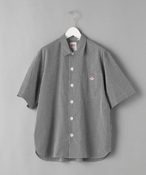 DANTON（ダントン）の「＜DANTON（ダントン）＞ LOGO S/SHT GM/シャツ（シャツ/ブラウス・メンズ・ブラック・38/40）」の8枚目の写真