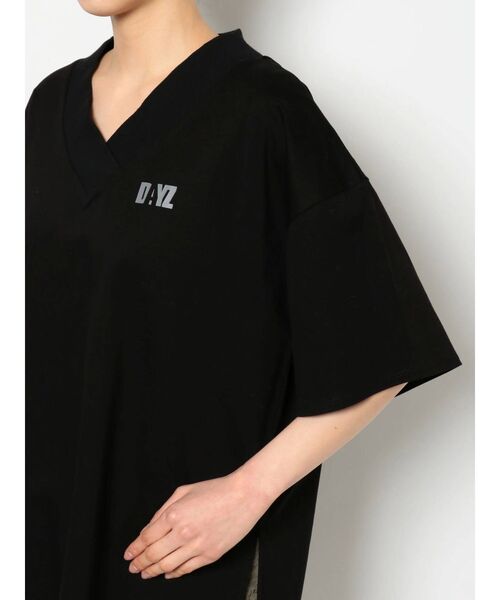 THE DAYZ TOKYO（ザデイズトーキョー）の「【THE DAYZ TOKYO】VネックドロップTシャツ（Tシャツ/カットソー・レディース・オフホワイト/ブラック/ミント・FREE）」の20枚目の写真
