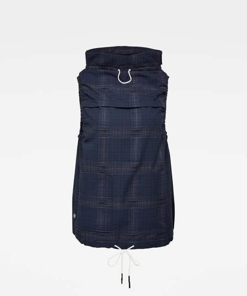 G-STAR RAW (ジースターロゥ) SLEEVELESS MOCK NECK TOP (ノースリーブモックネックトップ) サステナブル ノースリーブ プルオーバー シャツ G-STAR RAW (ジースターロゥ) BOXY SLEEVELESS T-SHIRT
