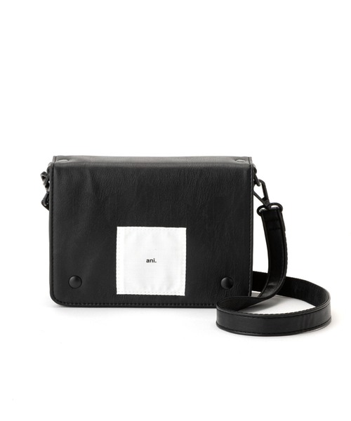 Daily russet（デイリー ラシット）の「【ani.】フラップショルダーバッグ（ショルダーバッグ・レディース・ブラック/ベージュ・FREE）」の16枚目の写真