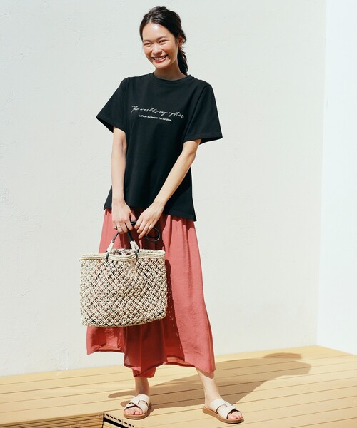 pink adobe（ピンクアドベ）の「◆【おでかけ相棒サンダル】クロスデザイン サンダル（サンダル・レディース・ブラック/ダークブラウン/アイボリー/ホワイト系その他7・35/45/25）」の16枚目の写真