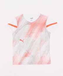 PUMA（プーマ）の「PUMA プーマ キッズ INDIVIDUAL FLASH サッカー 半袖 シャツ 120-160cm（Tシャツ/カットソー・キッズ）」