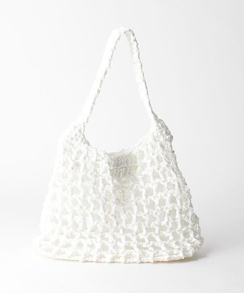 Laugoa（ラウゴア）の「[ 別注 ][ ラウゴア ] Laugoa × GLR FFC バッグ（ハンドバッグ・レディース・ホワイト/ブラウン/イエロー/ライラック・FREE）」の2枚目の写真