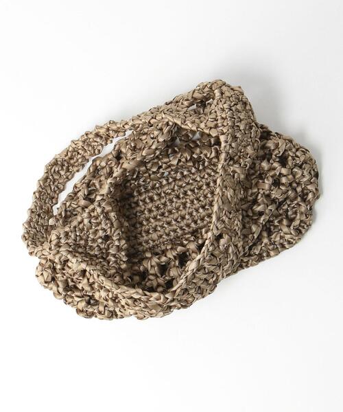 Laugoa（ラウゴア）の「[ 別注 ][ ラウゴア ] Laugoa × GLR FFC バッグ（ハンドバッグ・レディース・ホワイト/ブラウン/イエロー/ライラック・FREE）」の19枚目の写真