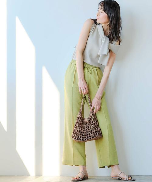 Laugoa（ラウゴア）の「[ 別注 ][ ラウゴア ] Laugoa × GLR FFC バッグ（ハンドバッグ・レディース・ホワイト/ブラウン/イエロー/ライラック・FREE）」の12枚目の写真