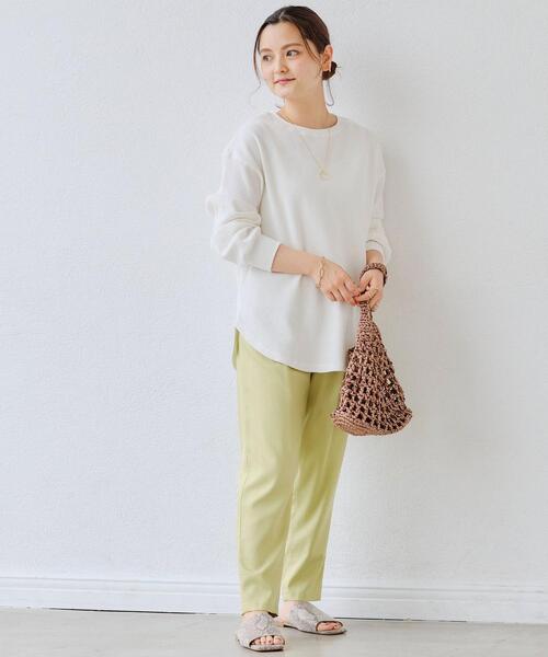 Laugoa（ラウゴア）の「[ 別注 ][ ラウゴア ] Laugoa × GLR FFC バッグ（ハンドバッグ・レディース・ホワイト/ブラウン/イエロー/ライラック・FREE）」の17枚目の写真