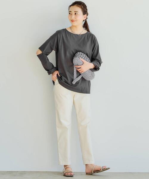 Laugoa（ラウゴア）の「[ 別注 ][ ラウゴア ] Laugoa × GLR FFC バッグ（ハンドバッグ・レディース・ホワイト/ブラウン/イエロー/ライラック・FREE）」の10枚目の写真