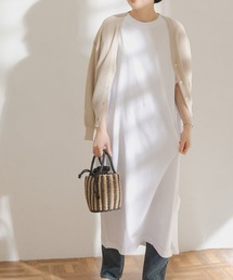 FORK&SPOON | FORK&SPOON　強撚天竺カラーステッチワンピース(ワンピース)