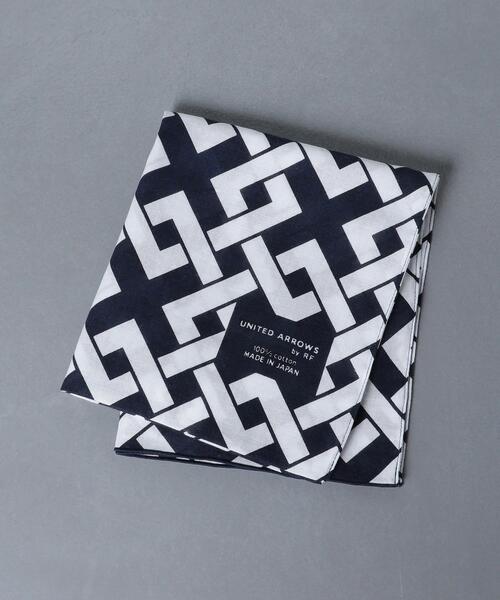 ROBERT FRASER（ロバートフレイザー）の「【別注】＜ROBERT FRASER (ロバート・フレイザー) ＞ハンカチ エコバッグ（バンダナ/スカーフ・メンズ・ネイビー/ダークブラウン・FREE）」の10枚目の写真