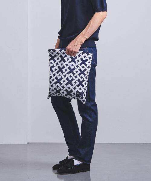 ROBERT FRASER（ロバートフレイザー）の「【別注】＜ROBERT FRASER (ロバート・フレイザー) ＞ハンカチ エコバッグ（バンダナ/スカーフ・メンズ・ネイビー/ダークブラウン・FREE）」の12枚目の写真