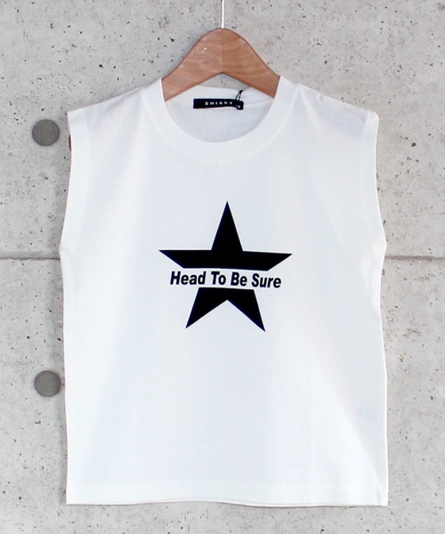 THE CASUAL（カジュアル）の「ノースリーブプリントTシャツ カットソー キッズ（Tシャツ/カットソー・キッズ・ブラック/モカ/杢グレー/チャコール/ホワイト系/オフホワイト/オレンジ/ブラック系/ベージュ/ミント・110cm/120cm/160cm/130cm/150cm/140cm）」の3枚目の写真