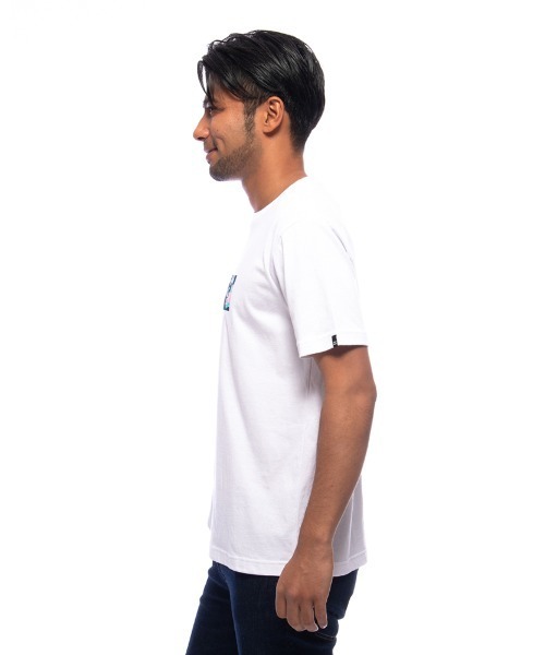 BILLABONG(ビラボン)の「BILLABONG メンズ 【RED WHITE COLLECTION】 UNITED LOGO Tシャツ 【2021年夏モデル】/ビラボン半袖Tシャツ(Tシャツ/カットソー・メンズ・ホワイト/ホワイト系その他/ブラック・X-LARGE/SMALL/LARGE/MEDIUM)」の4枚目の写真