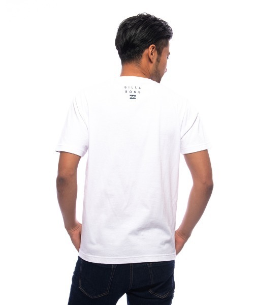 BILLABONG(ビラボン)の「BILLABONG メンズ 【RED WHITE COLLECTION】 UNITED LOGO Tシャツ 【2021年夏モデル】/ビラボン半袖Tシャツ(Tシャツ/カットソー・メンズ・ホワイト/ホワイト系その他/ブラック・X-LARGE/SMALL/LARGE/MEDIUM)」の6枚目の写真