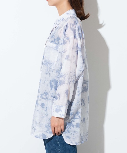 WEGO（ウィゴー）の「WEGO/マーブルシアーシャツ（シャツ/ブラウス・レディース・その他1/その他2・FREE）」の11枚目の写真