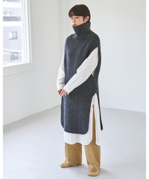 TODAYFUL | ラウンドニットベスト(ベスト)