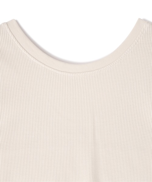 FREE'S MART（フリーズマート）の「ワッフルバックオープンカットソー（Tシャツ/カットソー・レディース・オレンジ/ベージュ/ホワイト/ブラック・FREE）」の11枚目の写真