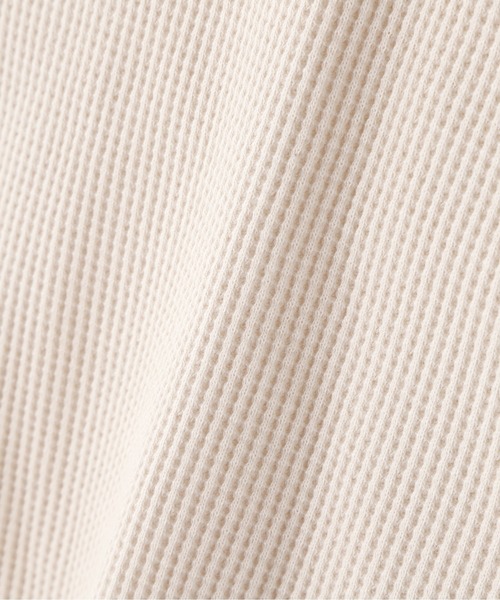 FREE'S MART（フリーズマート）の「ワッフルバックオープンカットソー（Tシャツ/カットソー・レディース・オレンジ/ベージュ/ホワイト/ブラック・FREE）」の14枚目の写真