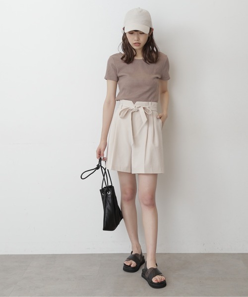 FREE'S MART（フリーズマート）の「ワッフルバックオープンカットソー（Tシャツ/カットソー・レディース・オレンジ/ベージュ/ホワイト/ブラック・FREE）」の21枚目の写真