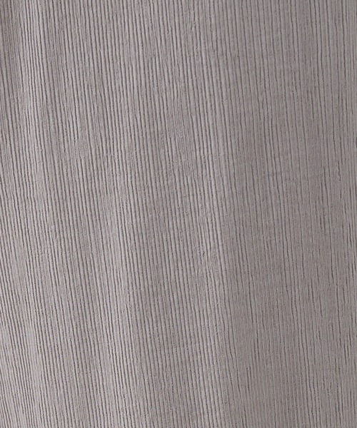 SALON adam et rope'（サロン アダム エ ロペ）の「【WEB限定カラー】シャイニーストライプリラックスパンツ（その他パンツ・レディース・ライトグリーン/グレー/ブラック・FREE）」の8枚目の写真