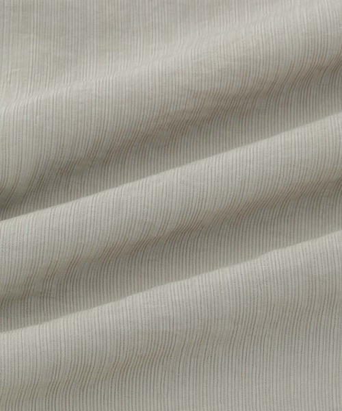 SALON adam et rope'（サロン アダム エ ロペ）の「【WEB限定カラー】シャイニーストライプリラックスパンツ（その他パンツ・レディース・ライトグリーン/グレー/ブラック・FREE）」の21枚目の写真