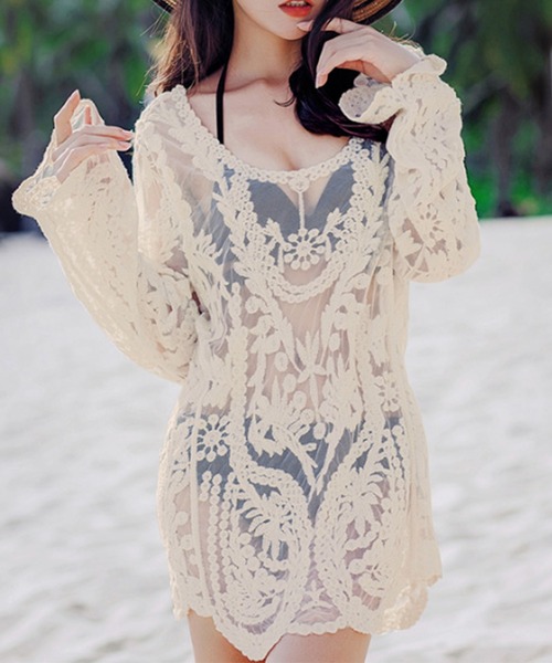 セール レディース 透け感エアリーレーストップス その他トップス Day Closet デイ クローゼット のファッション通販 Zozotown