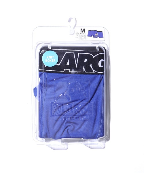 XLARGE(エクストララージ)の「XLARGE/エクストララージ ワンポイント ボクサーパンツ アンダーウェア 下着(ボクサーパンツ・メンズ・ブラック/ブルー・M/L/XL)」の5枚目の写真