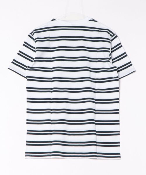 PARKS TOKYO SELECT(パークストウキョウセレクト)の「(UN)MEN'S CLASSIC STRIPE TEE/ボーダーTシャツ(Tシャツ/カットソー・メンズ・ホワイト/イエロー・MEDIUM)」の4枚目の写真