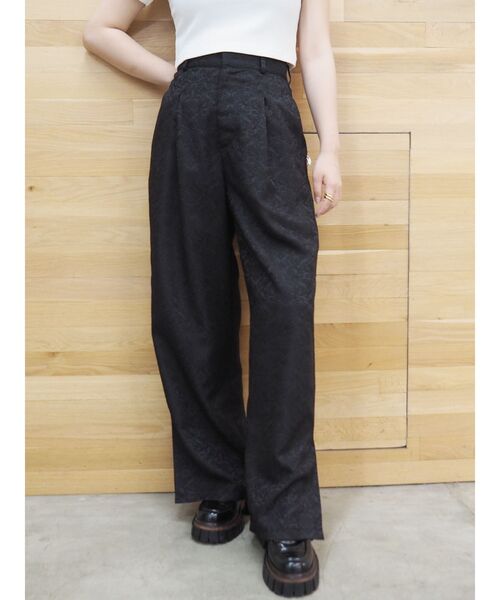 セール ジャガードワイドパンツ その他パンツ Evris エヴリス のファッション通販 Zozotown