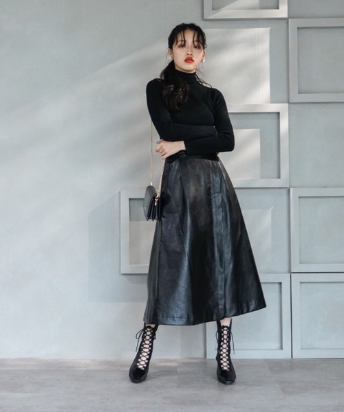 VIVIAN（ヴィヴィアン）の「スクエアトゥチュールレースアップブーツ ZOZOTOWN限定商品（ブーツ・レディース・ブラック/ピンクベージュ/ベージュ・L/S/M/LL）」の8枚目の写真