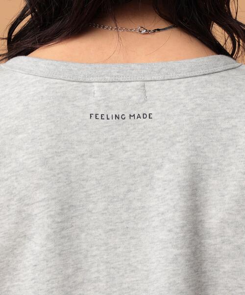 FEELING MADE（フィーリングメイド）の「FEELING MADE エアリースウェット カーディガン（カーディガン/ボレロ・レディース・ライトグレー/ブラック/ダークブラウン・MEDIUM/LARGE）」の14枚目の写真