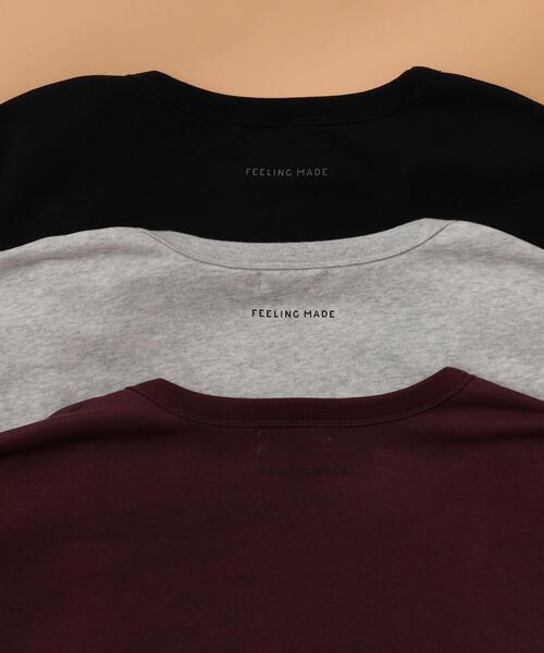 FEELING MADE（フィーリングメイド）の「FEELING MADE エアリースウェット カーディガン（カーディガン/ボレロ・レディース・ライトグレー/ブラック/ダークブラウン・MEDIUM/LARGE）」の20枚目の写真