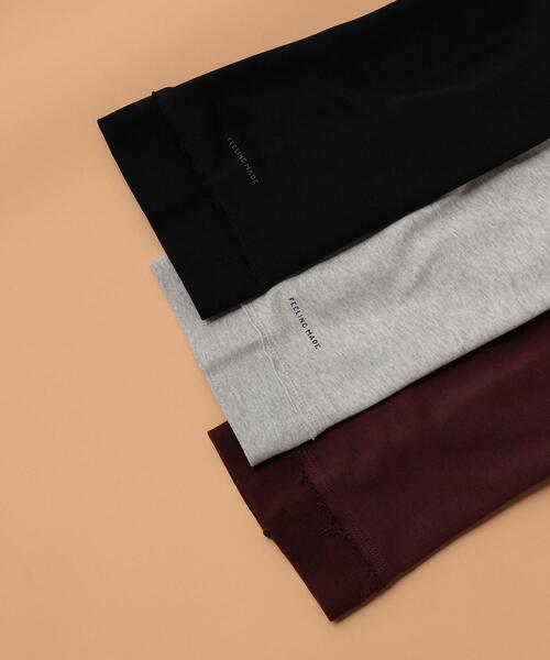 FEELING MADE（フィーリングメイド）の「FEELING MADE エアリースウェット カーディガン（カーディガン/ボレロ・レディース・ライトグレー/ブラック/ダークブラウン・MEDIUM/LARGE）」の21枚目の写真