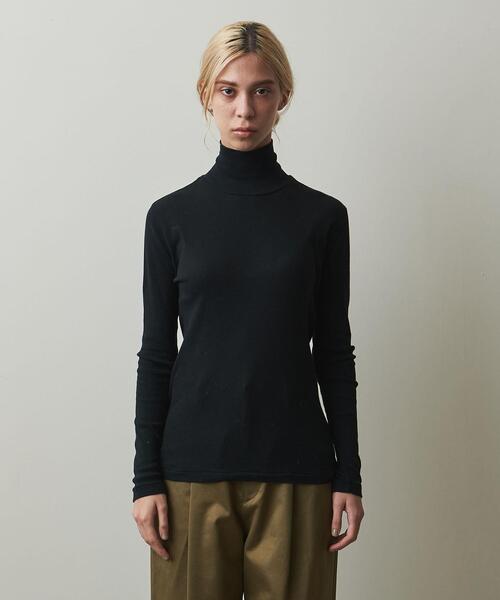 Steven Alan（スティーブンアラン）の「＜Steven Alan＞RIB LONG SLEEVE PULLOVER/カットソー◆（Tシャツ/カットソー・レディース・オフホワイト/ピンク/イエロー/ブラック/オレンジ・FREE）」の8枚目の写真