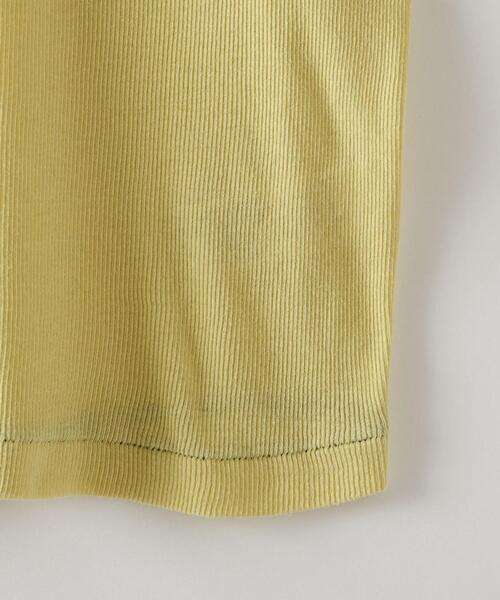 Steven Alan（スティーブンアラン）の「＜Steven Alan＞RIB LONG SLEEVE PULLOVER/カットソー◆（Tシャツ/カットソー・レディース・オフホワイト/ピンク/イエロー/ブラック/オレンジ・FREE）」の21枚目の写真