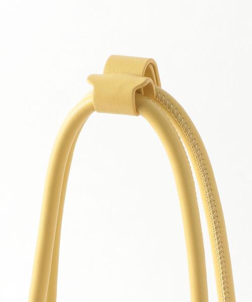 ADD CULUMN（アドカラム）の「＜ADD CULUMN＞パフ クラスプバッグ Ψ（ハンドバッグ・レディース・ブラック/ダークブラウン/オフホワイト/イエロー・FREE）」の8枚目の写真