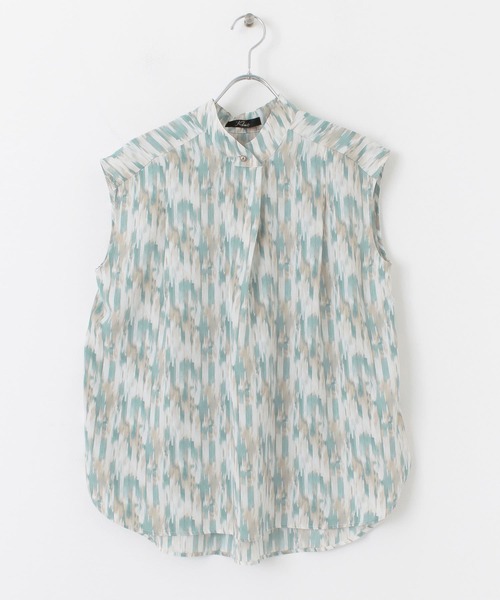 URBAN RESEARCH ROSSO WOMEN（アーバンリサーチ　ロッソ）の「マーブルプリントブラウス（シャツ/ブラウス・レディース・ベージュ/ブルー・FREE）」の15枚目の写真