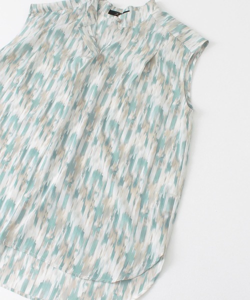 URBAN RESEARCH ROSSO WOMEN（アーバンリサーチ　ロッソ）の「マーブルプリントブラウス（シャツ/ブラウス・レディース・ベージュ/ブルー・FREE）」の16枚目の写真