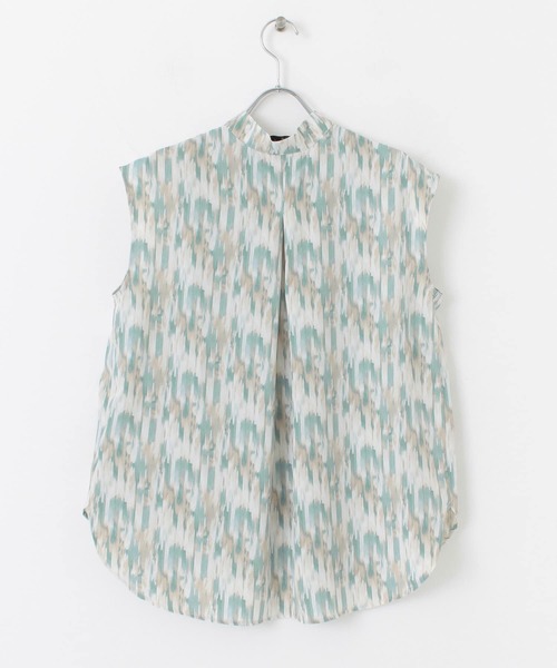 URBAN RESEARCH ROSSO WOMEN（アーバンリサーチ　ロッソ）の「マーブルプリントブラウス（シャツ/ブラウス・レディース・ベージュ/ブルー・FREE）」の17枚目の写真