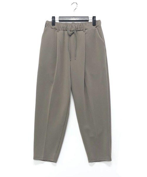 ADMIX/ATELIER SAB MEN(アドミックスアトリエサブメン)の「【Bling Leads】ストレッチ シャイニー スムースポンチ / テーパード ワイドパンツ(スラックス・メンズ・ブラック/グレイッシュベージュ/グレイッシュブルー・48/50)」の5枚目の写真