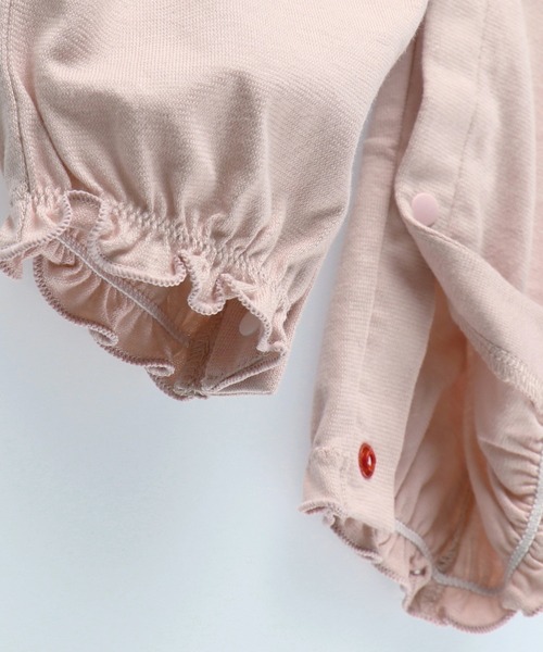 BRANSHES（ブランシェス）の「小花柄2WAYオール（ロンパース・キッズ・ピンク・フリー）」の12枚目の写真