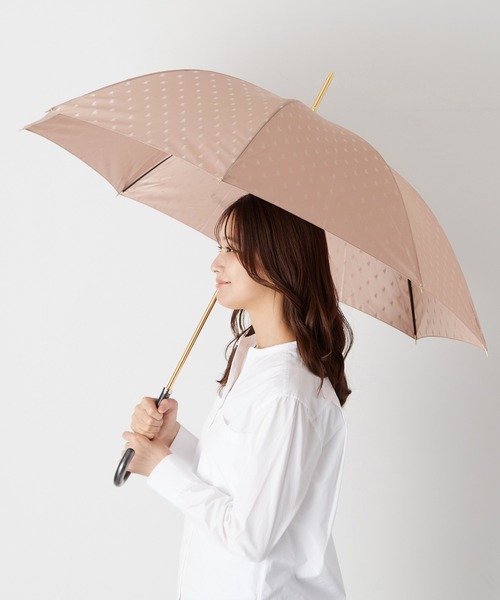 POLO RALPH LAUREN(ポロ ラルフ ローレン)の「長傘 雨傘 日本製 ”ポロポニー ジャガード”(長傘・レディース・レッド/オフホワイト/クリアレッド/ベビーピンク/サーモンピンク/ブルー系その他/ミント/ブラック・FREE)」の21枚目の写真