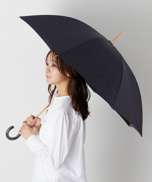 POLO RALPH LAUREN(ポロ ラルフ ローレン)の「長傘 雨傘 日本製 ”ポロポニー ジャガード”(長傘・レディース・レッド/オフホワイト/クリアレッド/ベビーピンク/サーモンピンク/ブルー系その他/ミント/ブラック・FREE)」の13枚目の写真