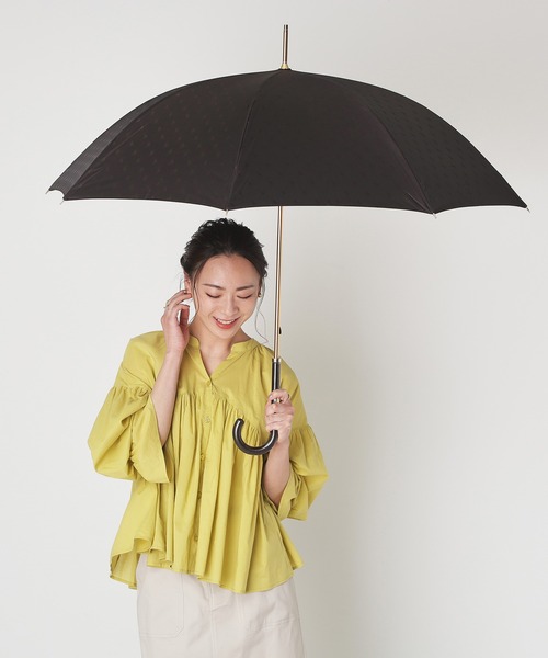 POLO RALPH LAUREN(ポロ ラルフ ローレン)の「長傘 雨傘 日本製 ”ポロポニー ジャガード”(長傘・レディース・レッド/オフホワイト/クリアレッド/ベビーピンク/サーモンピンク/ブルー系その他/ミント/ブラック・FREE)」の15枚目の写真